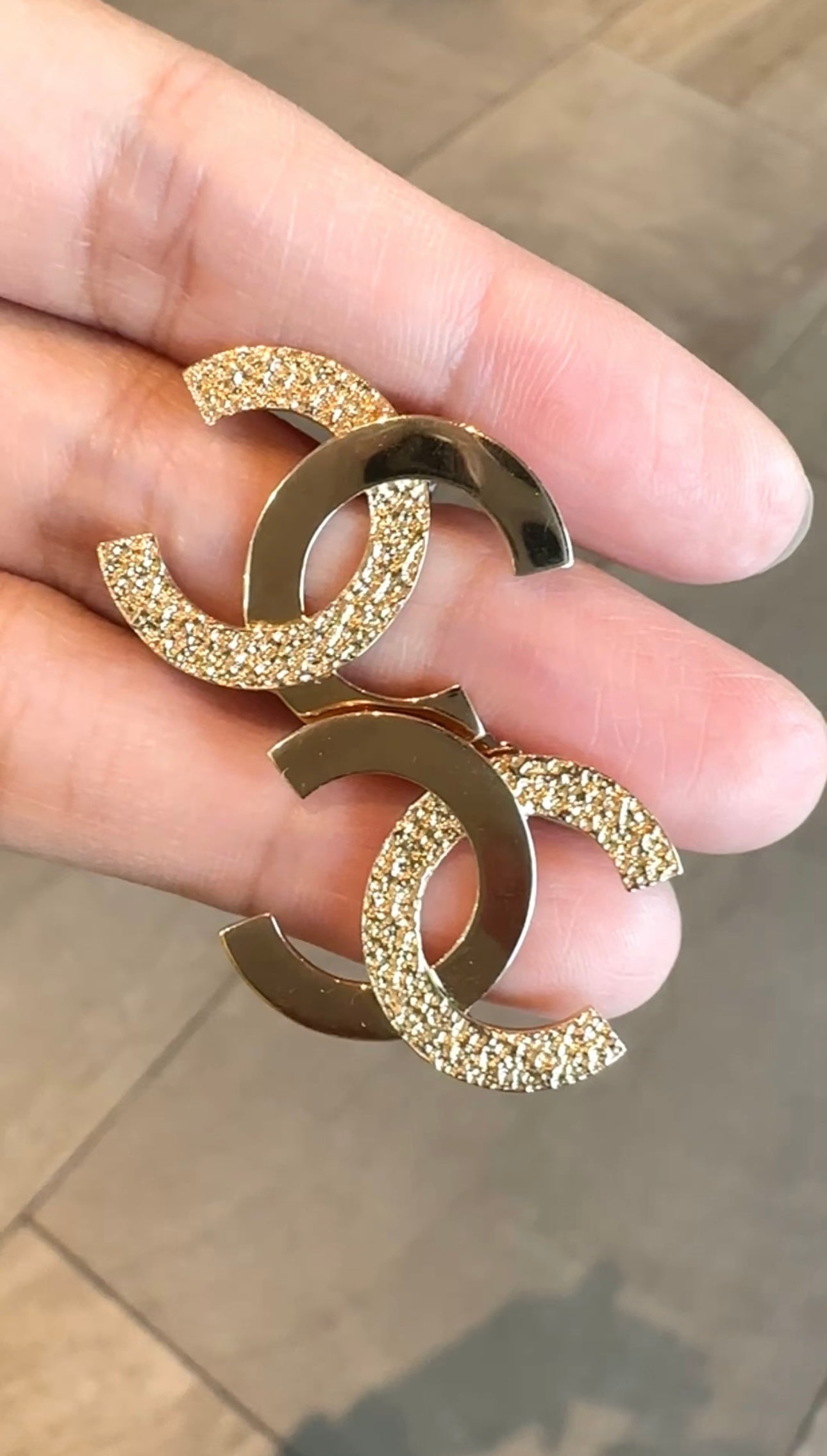 CELESTE CC Gold Earrings