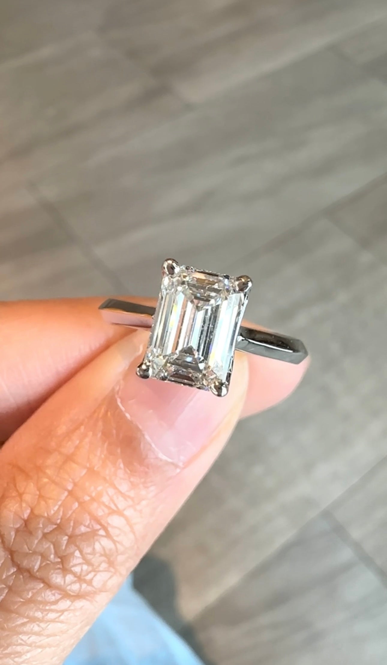 1-Carat Emerald Ring