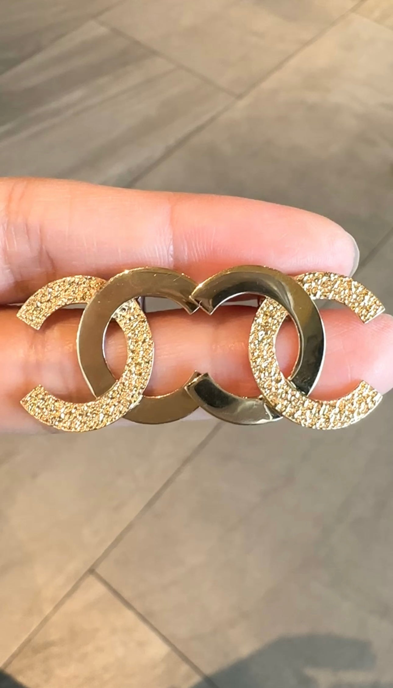 CELESTE CC Gold Earrings