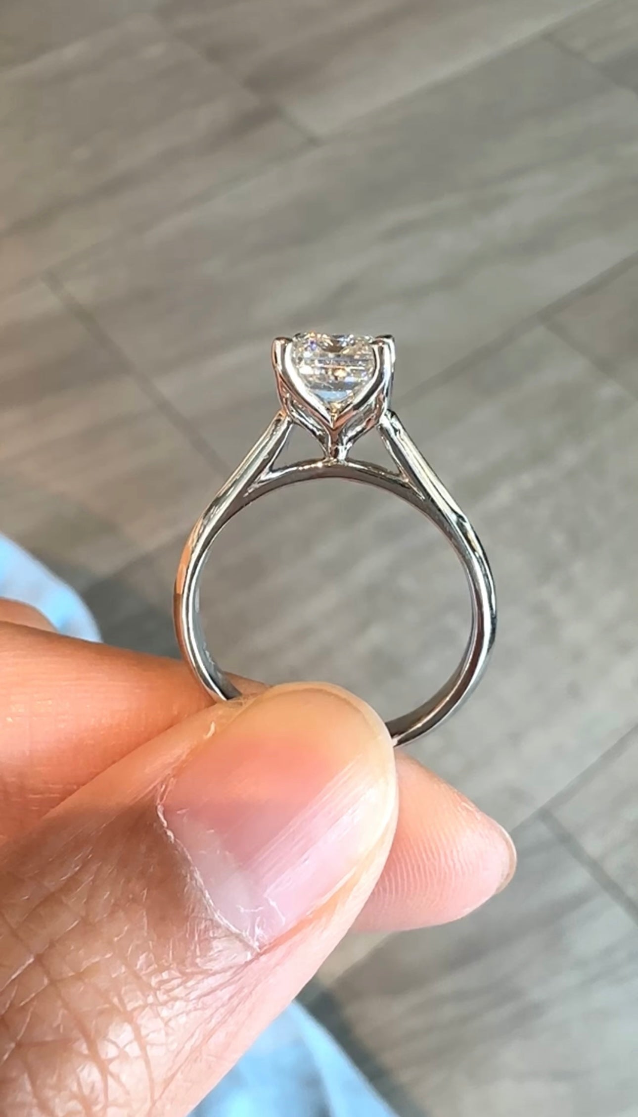 1-Carat Emerald Ring
