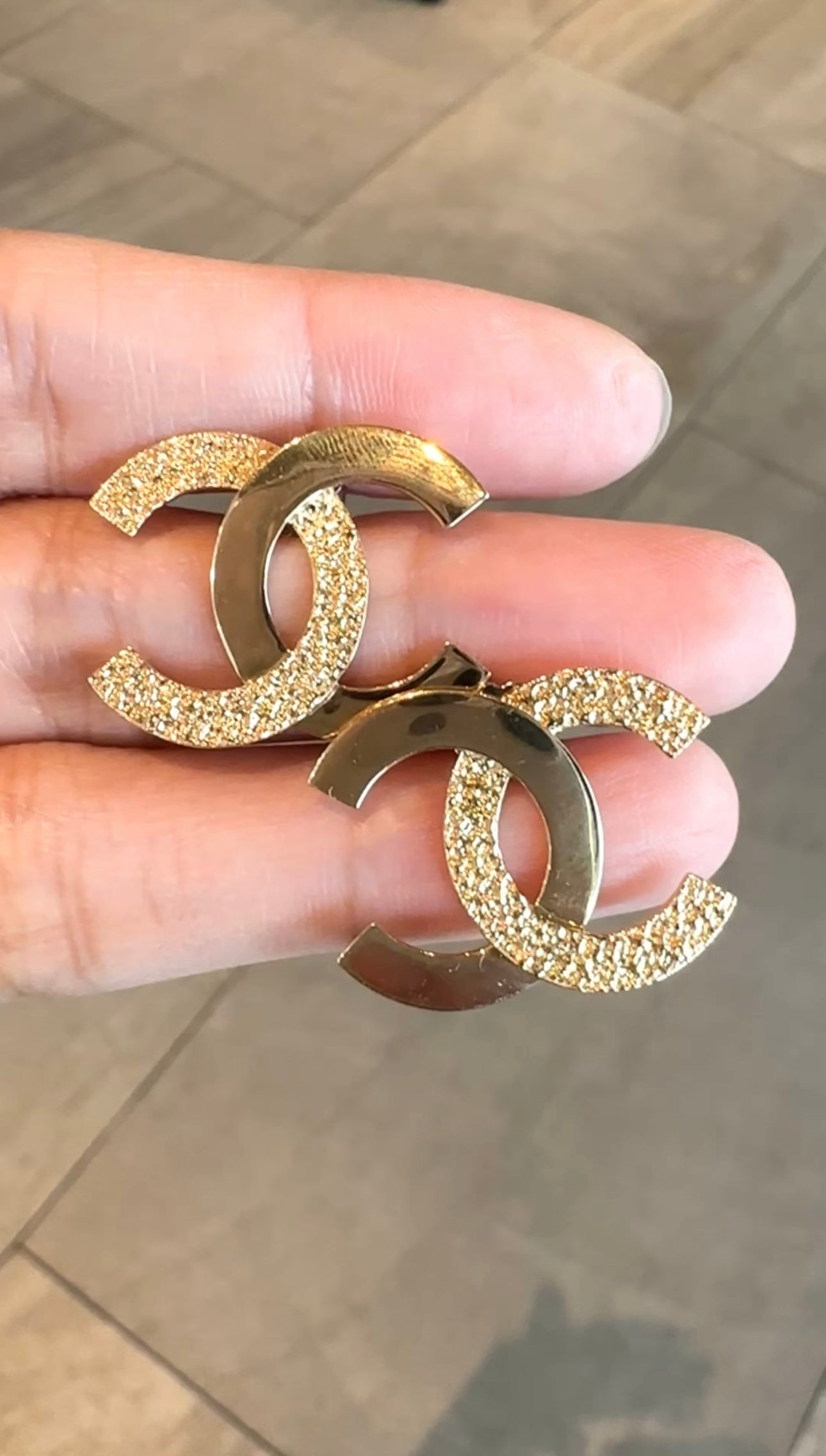 CELESTE CC Gold Earrings