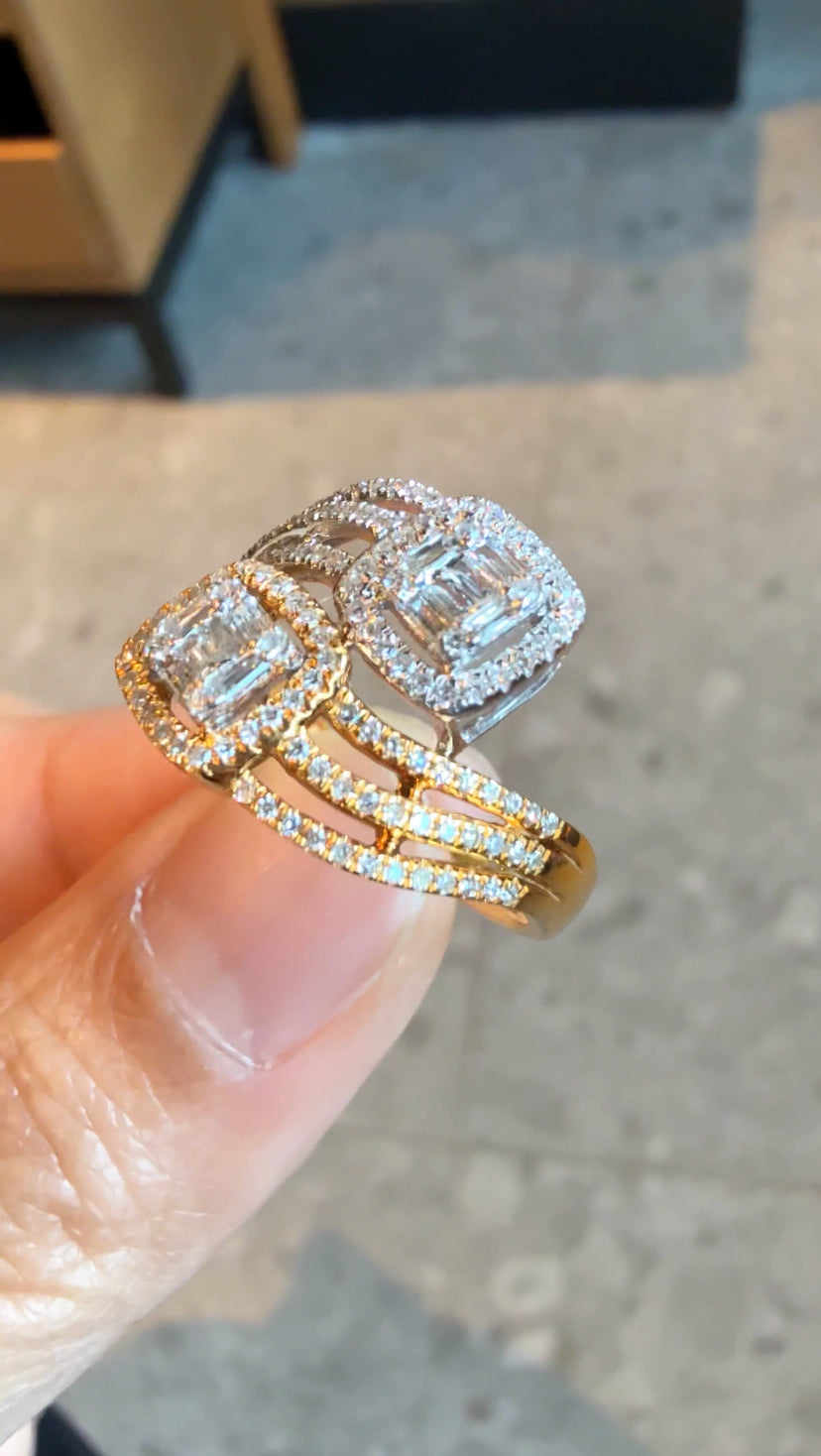 EIRA Twin Radiance Ring