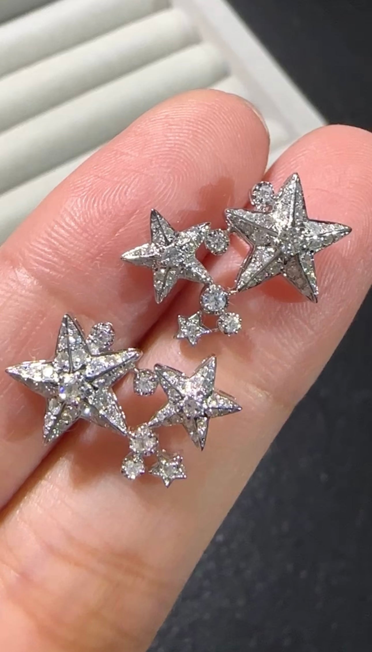 ADELINE Star Diamond Earrings