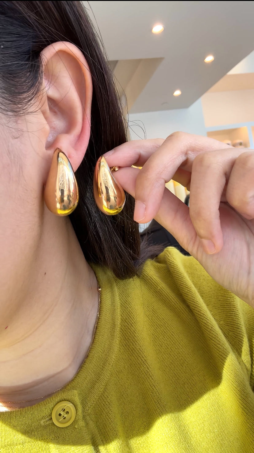 LANA Golden Teardrop Earrings