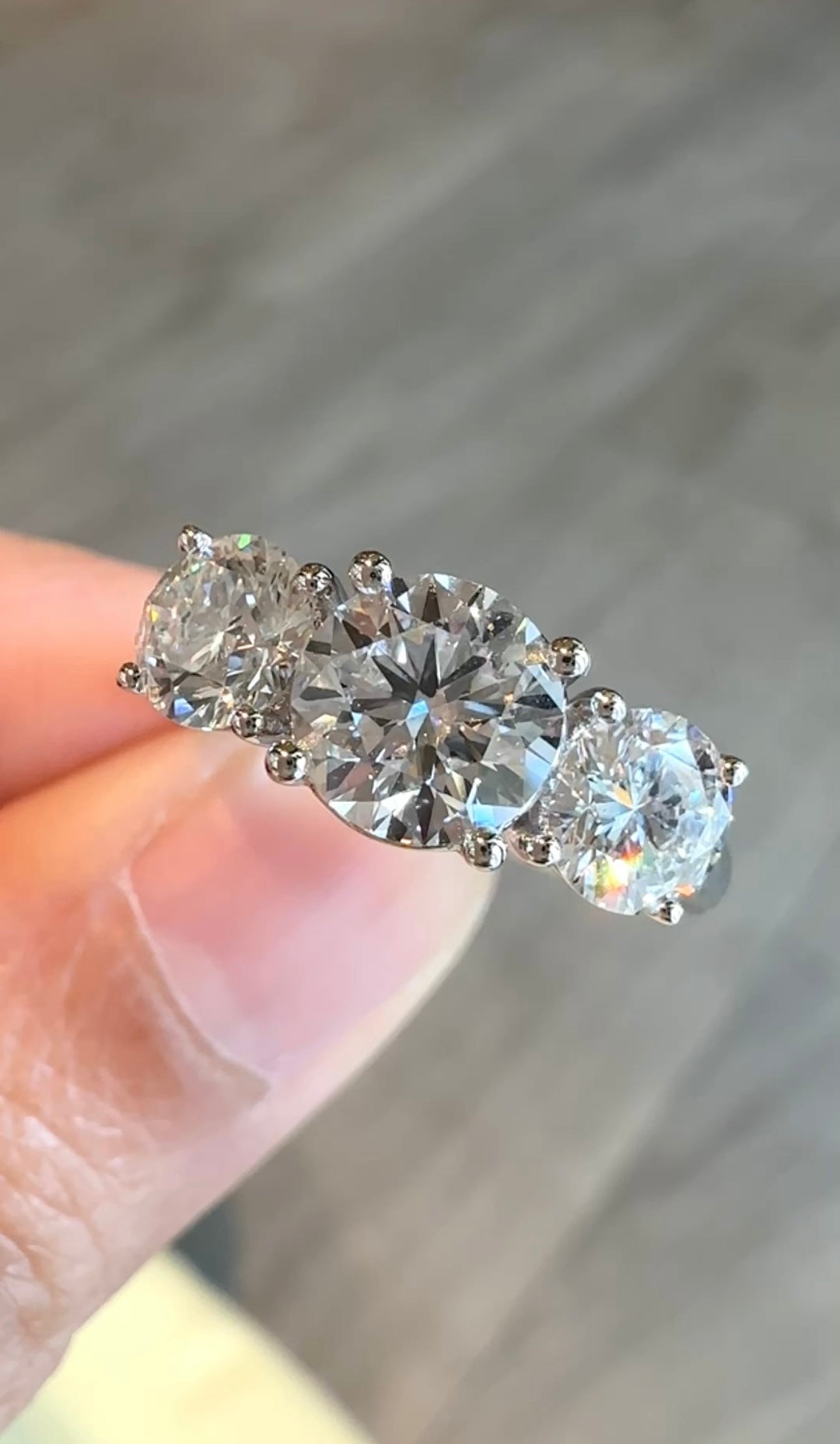 TORI Trio Diamond Ring