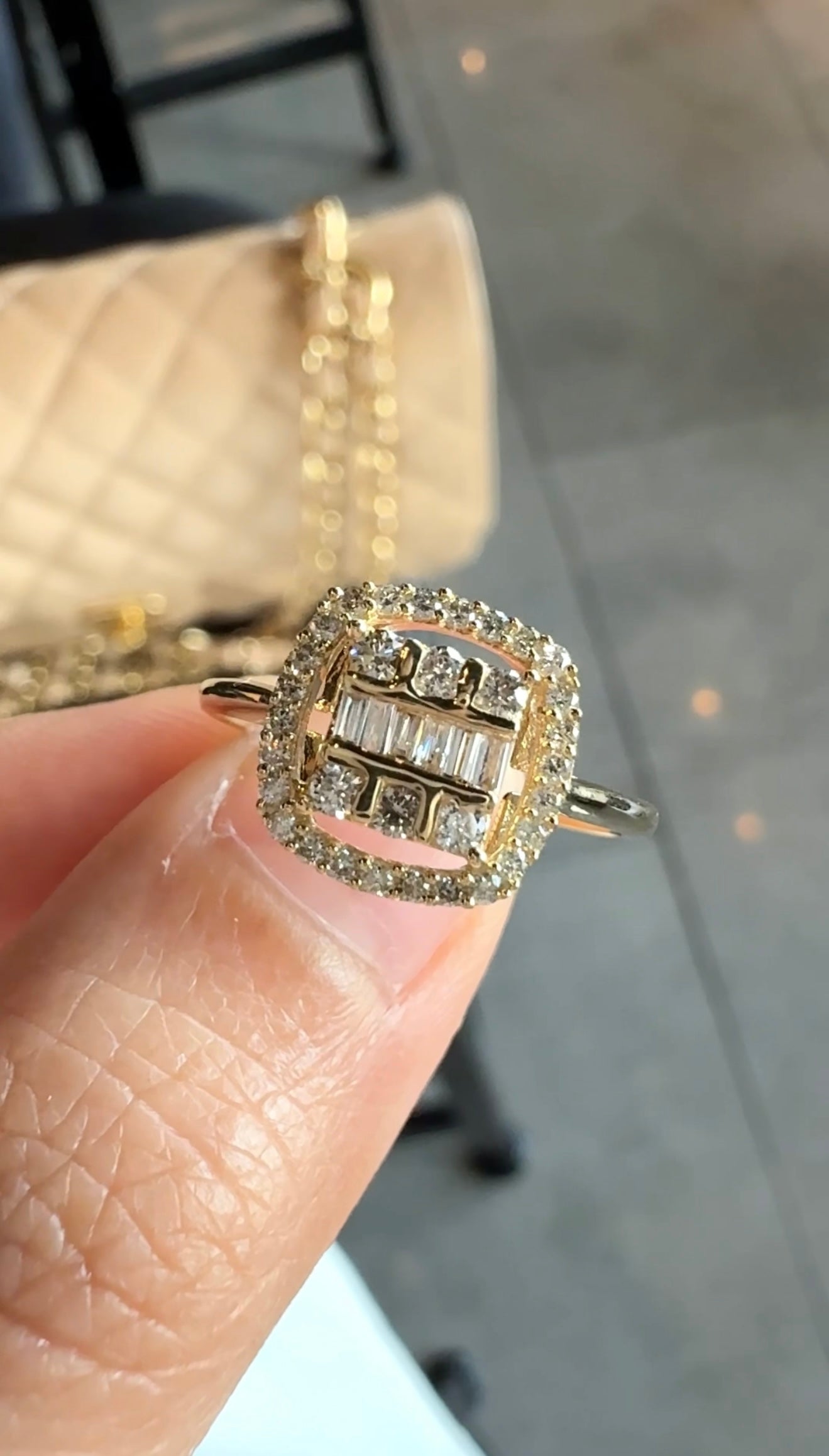 Sam Cushion Design Ring