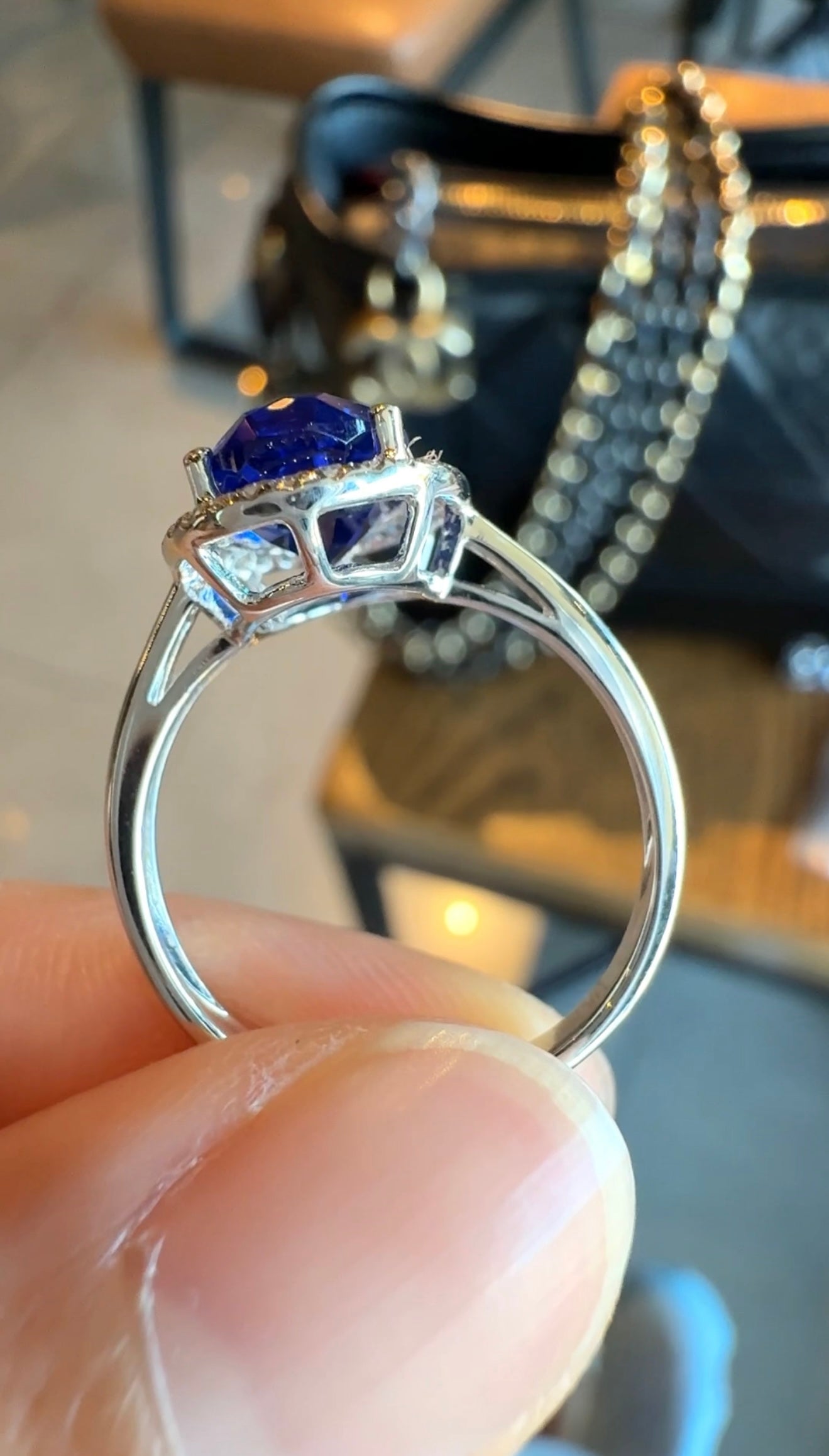 Blair Blue Sapphire Ring