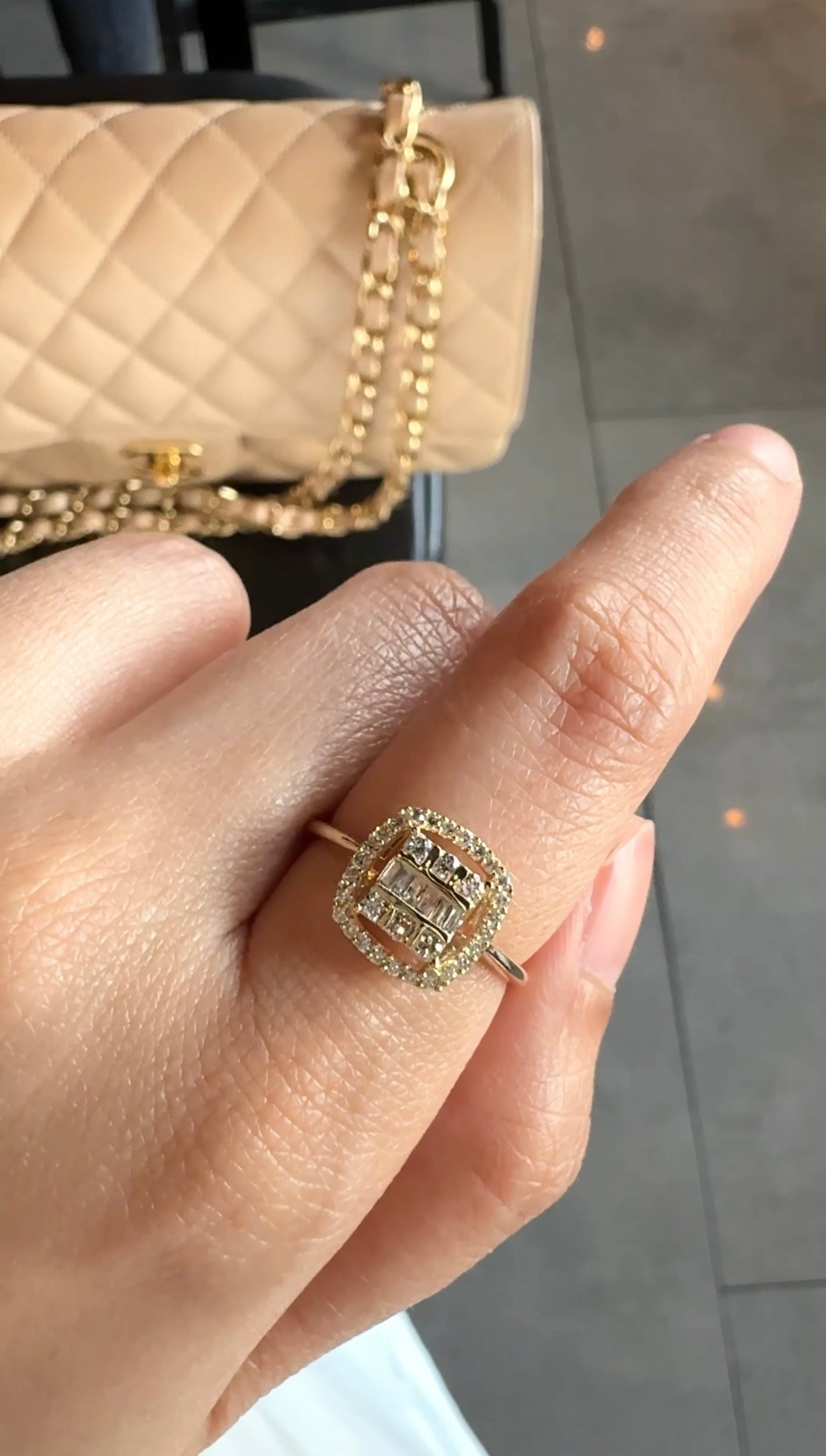 Sam Cushion Design Ring