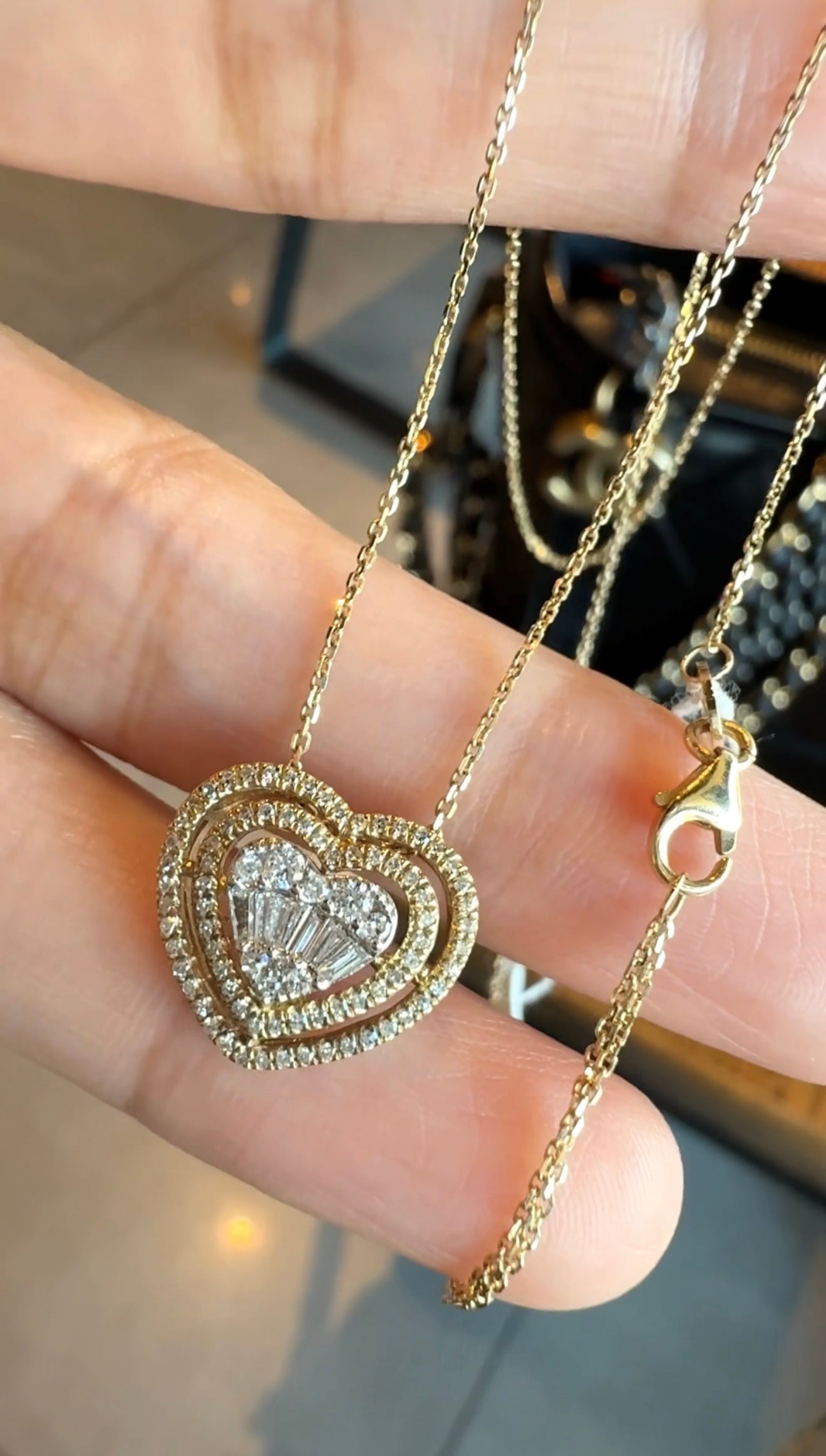 Clea Heart Necklace