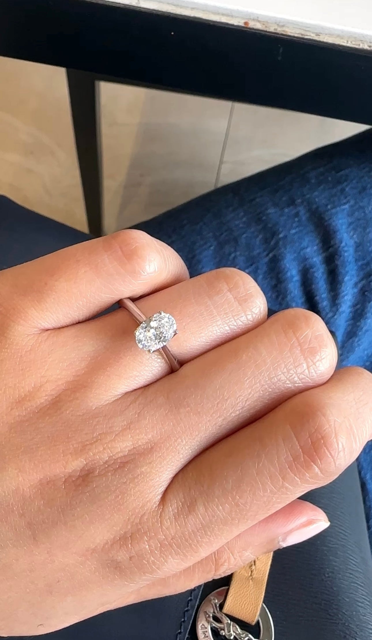 Tara Oval Diamond Ring