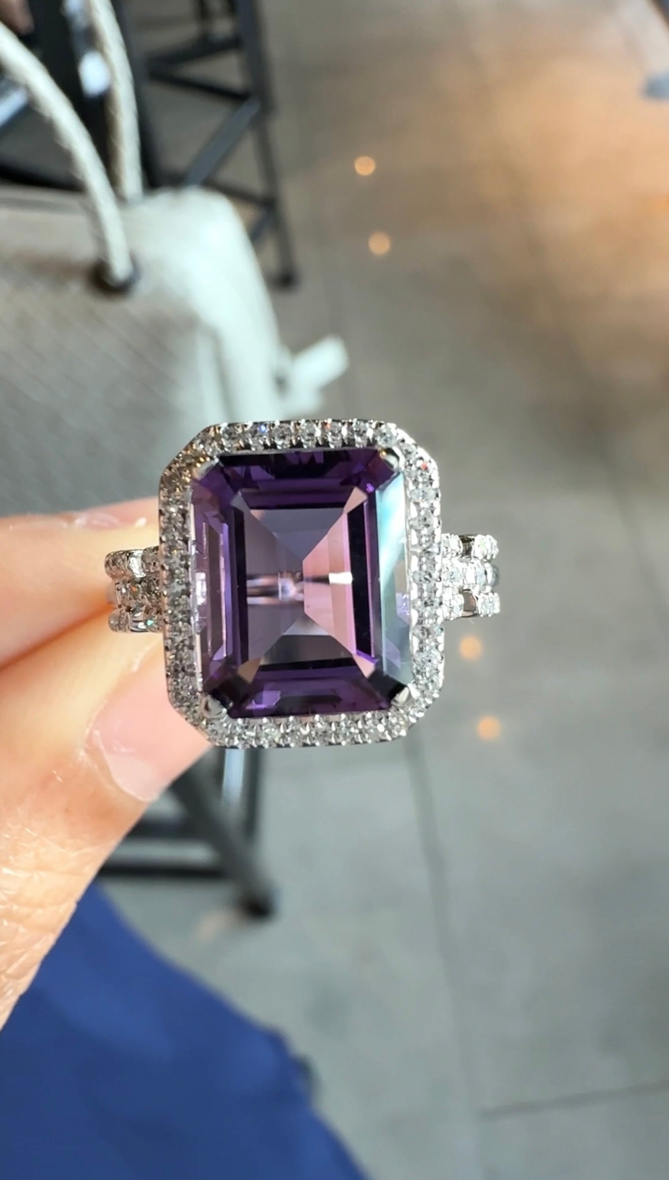 Thea Amethyst Ring