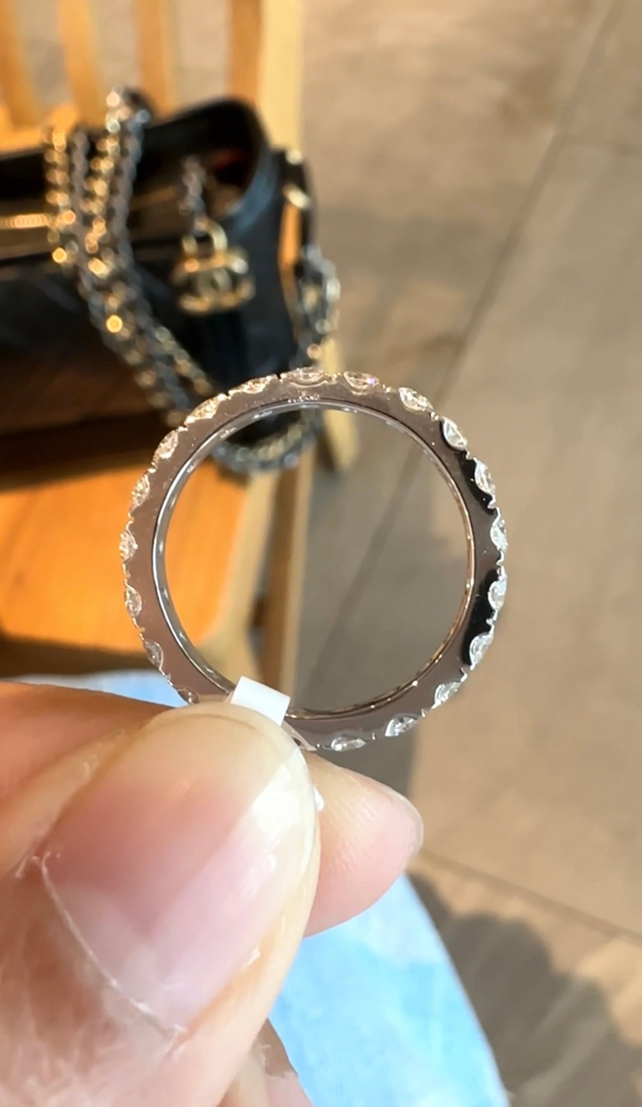 Mica Eternity Ring