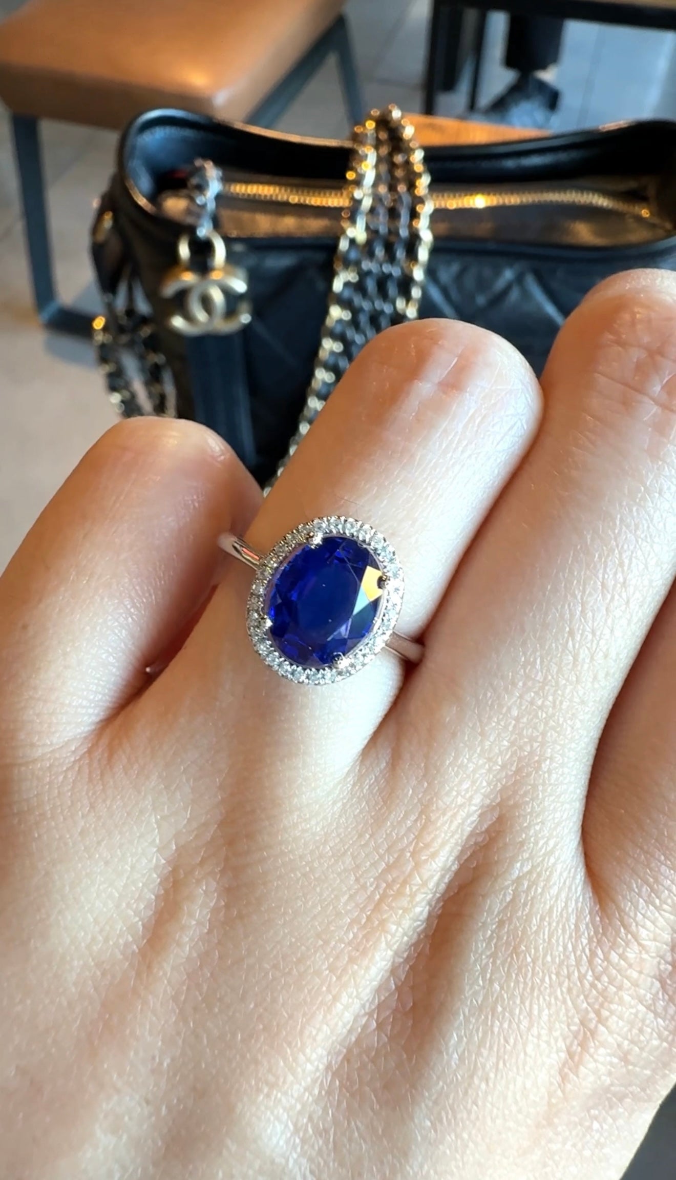 Blair Blue Sapphire Ring