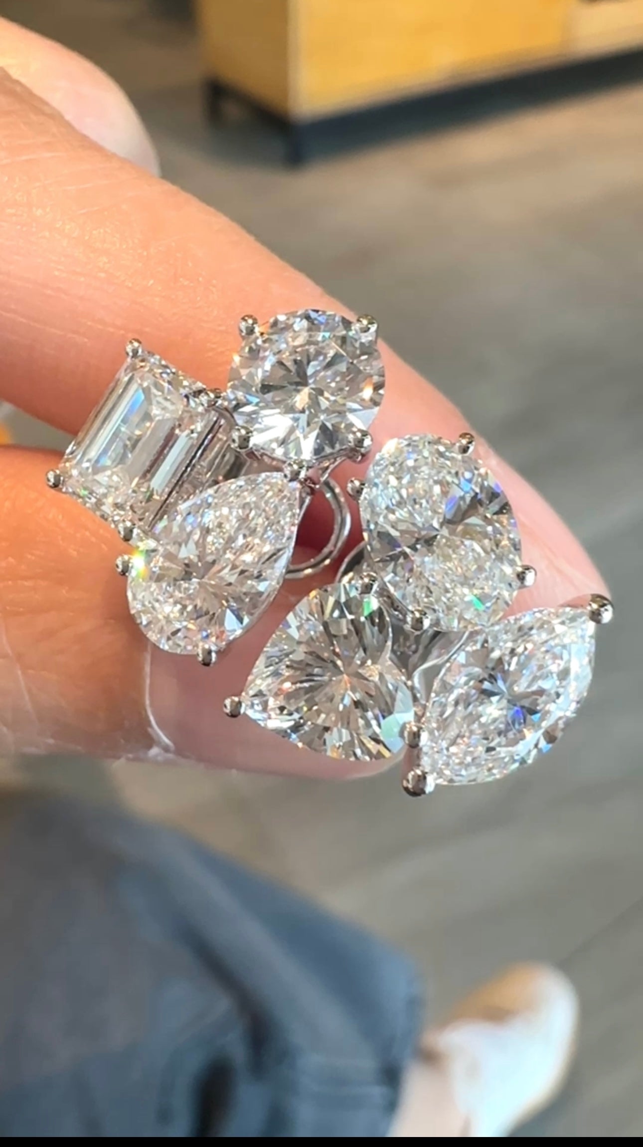 Claudia Cluster Earrings