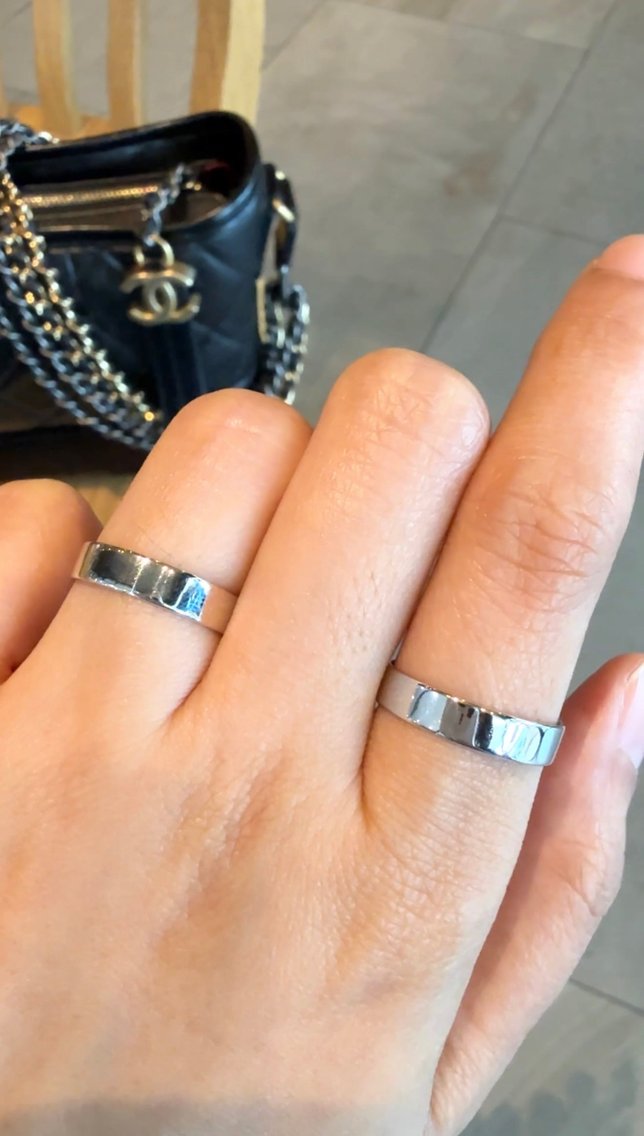Harmony Couple Ring Set