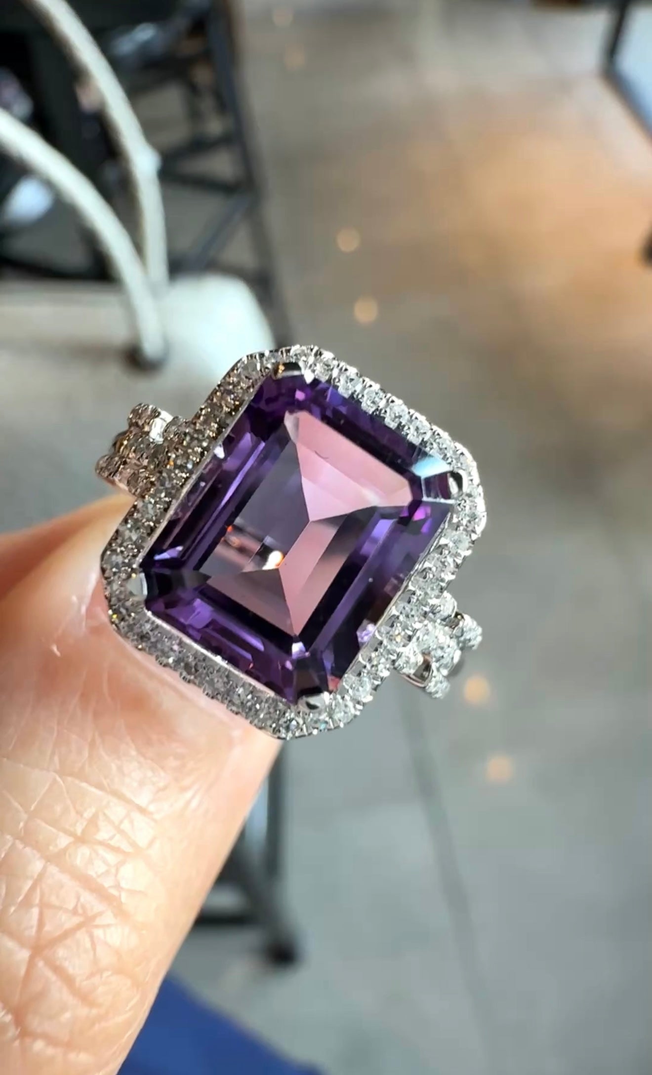 Thea Amethyst Ring