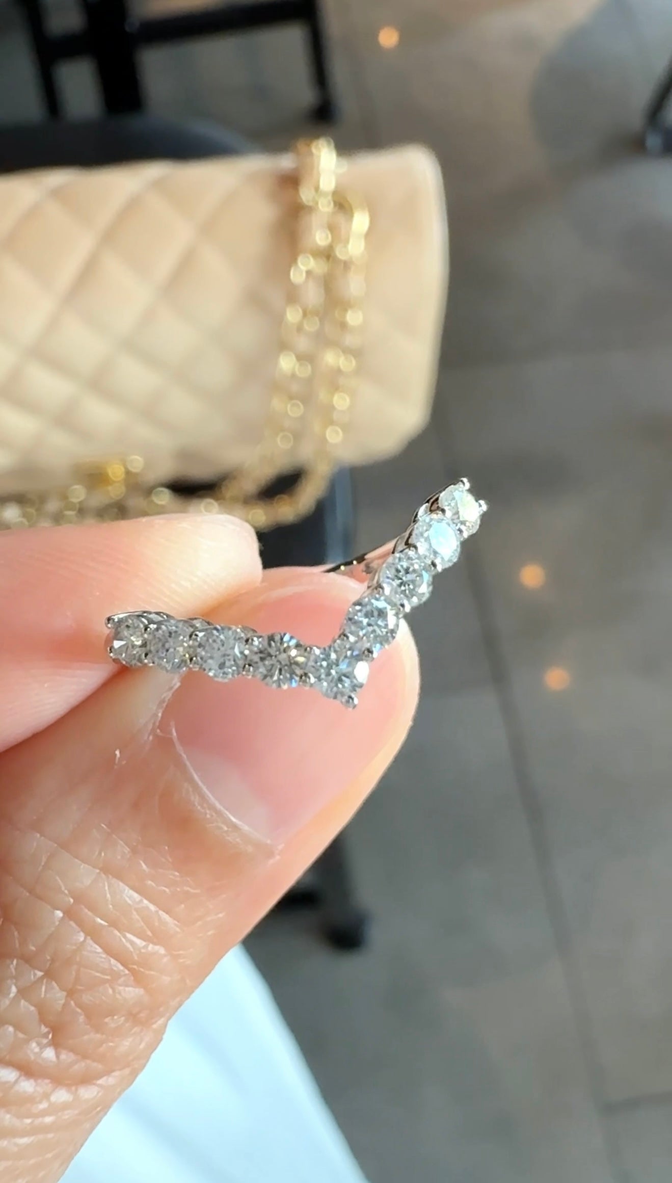 Val V Diamond Ring