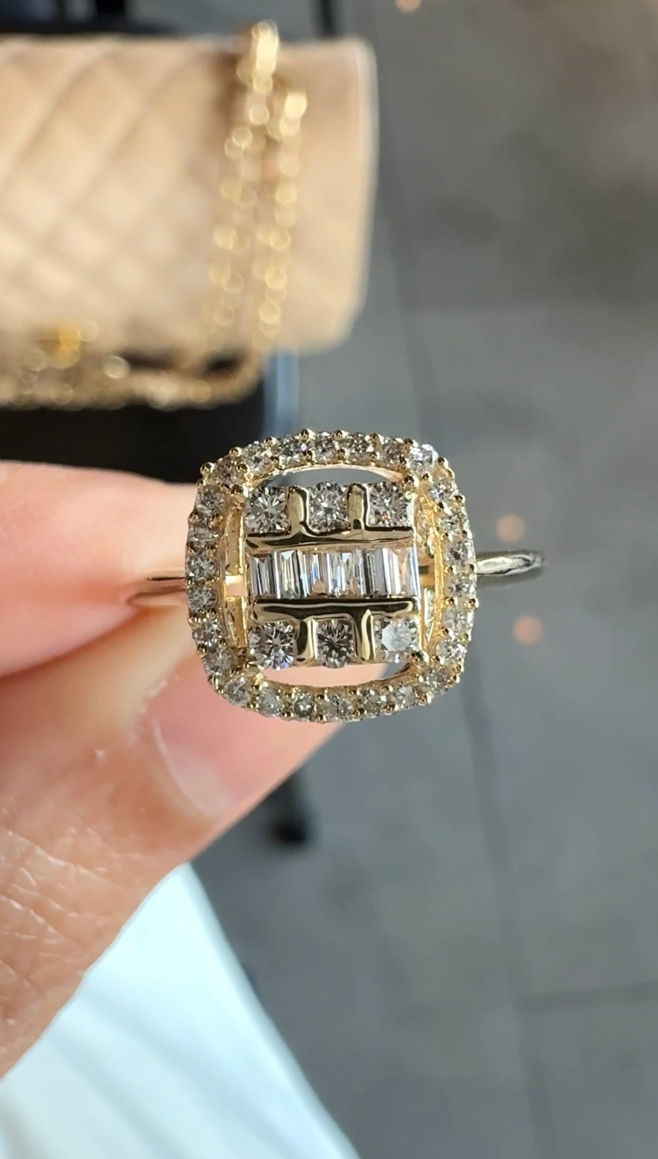 Sam Cushion Design Ring