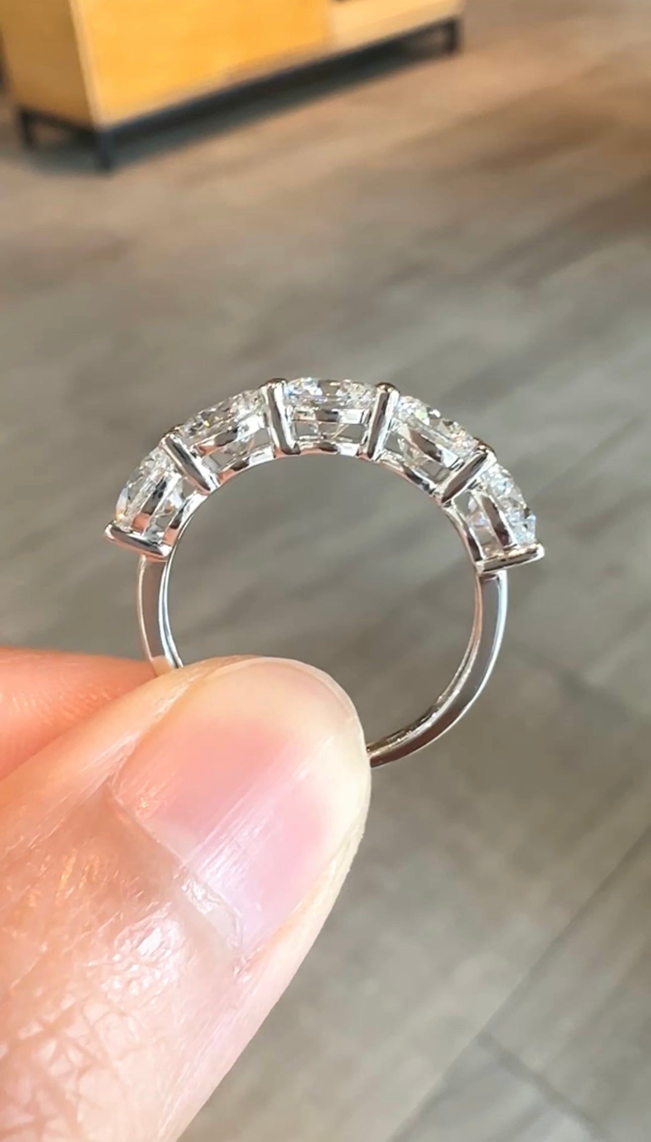 Bea Half Eternity Ring