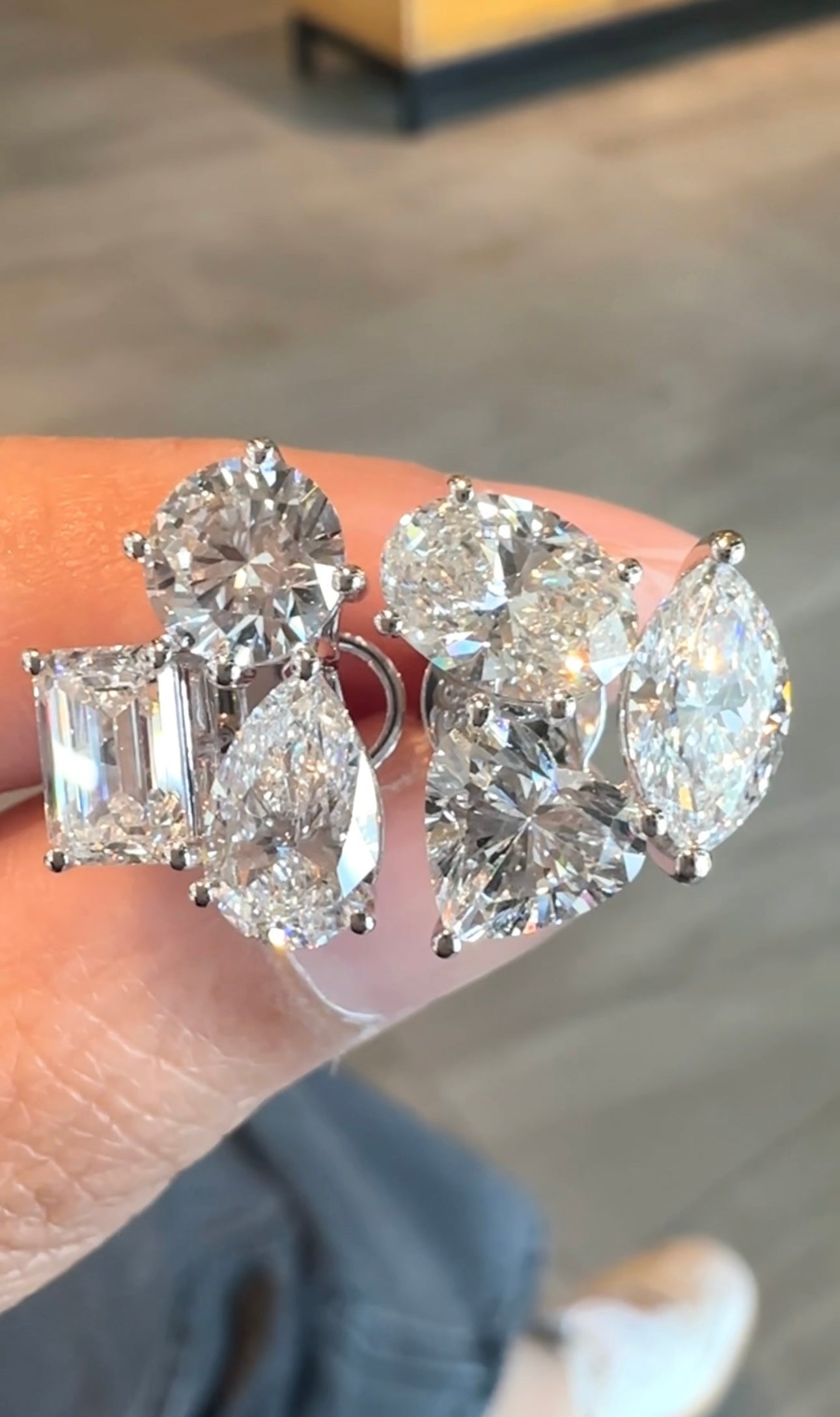 Claudia Cluster Earrings