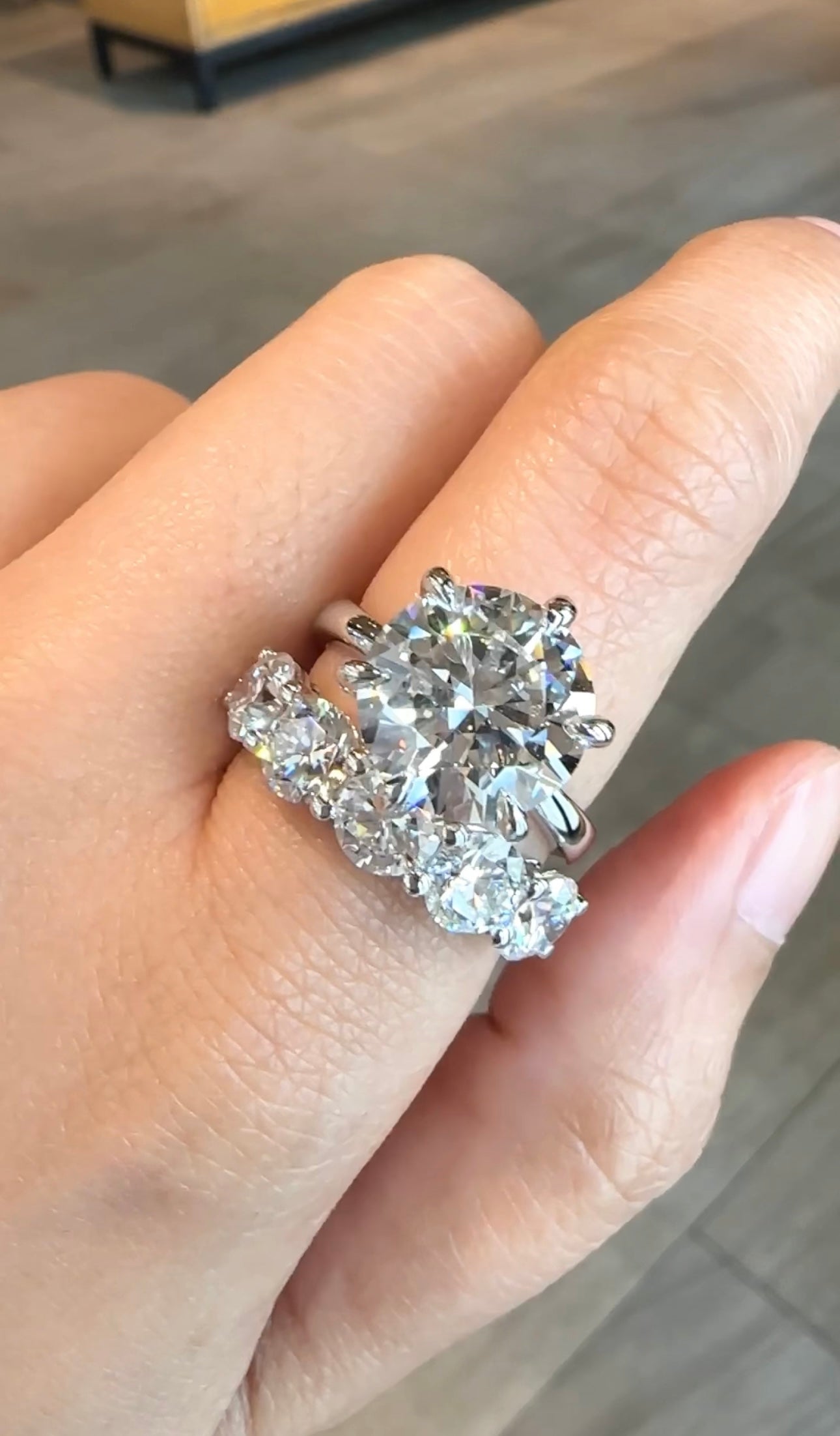 Fiva 5-Carat Diamond Ring