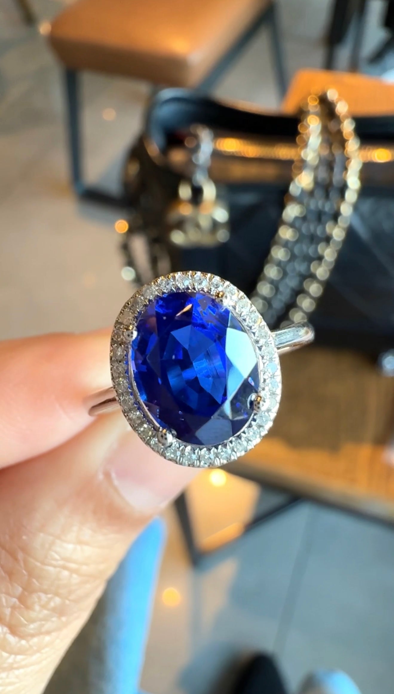 Blair Blue Sapphire Ring
