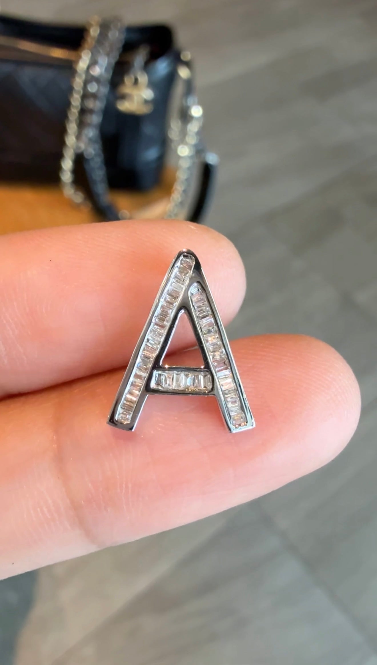 Letty A Diamond Pendant