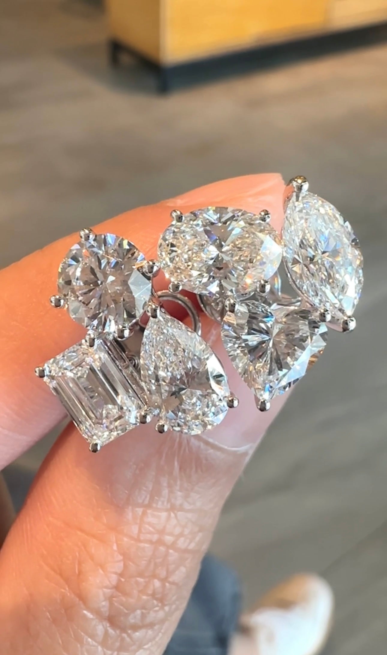 Claudia Cluster Earrings