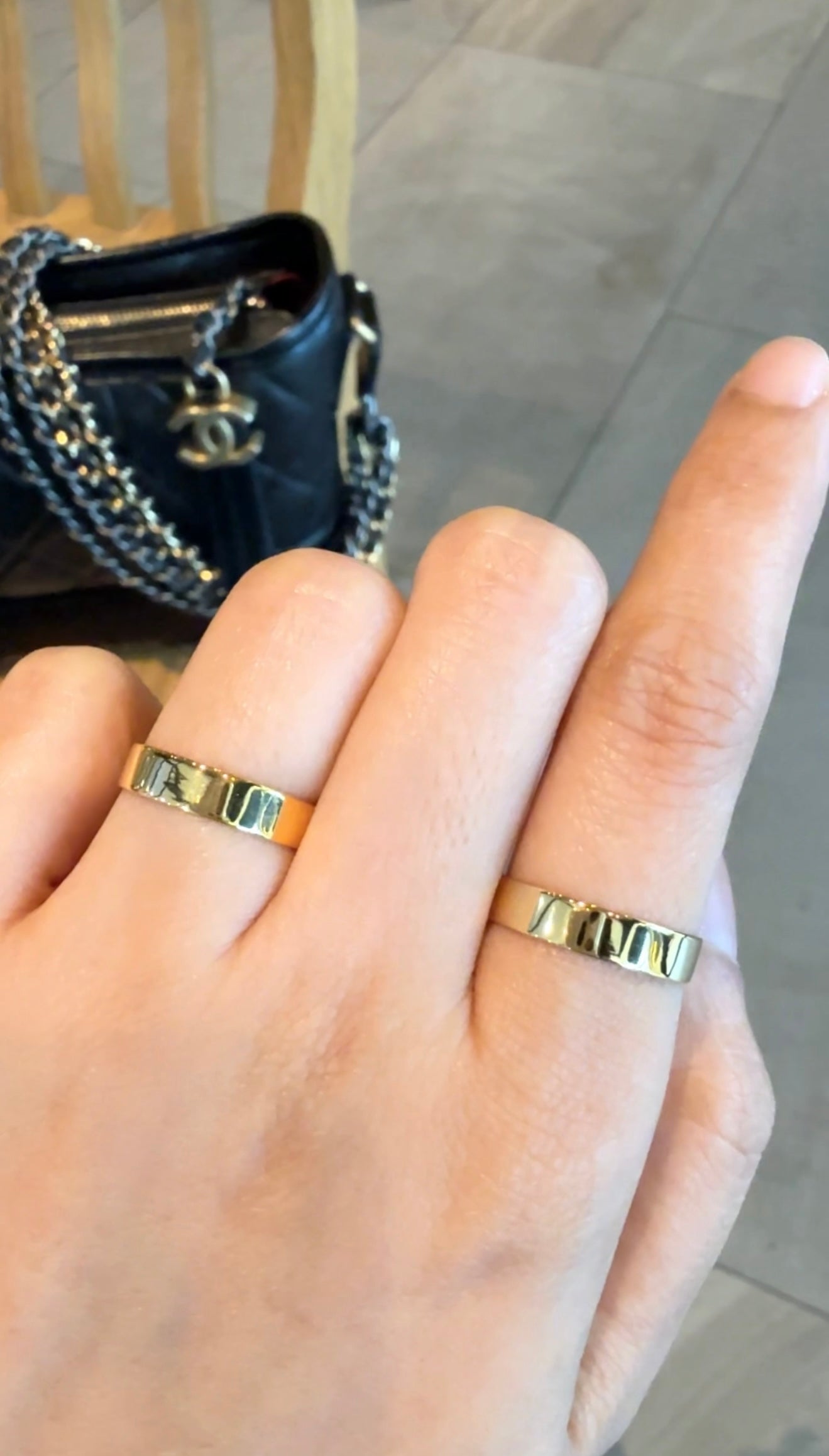Harmony Couple Ring Set
