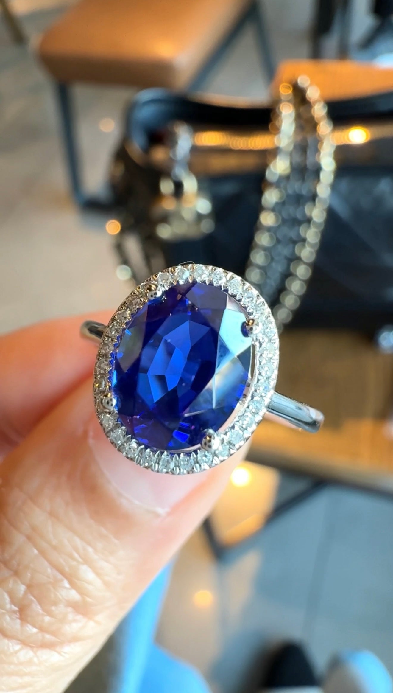 Blair Blue Sapphire Ring