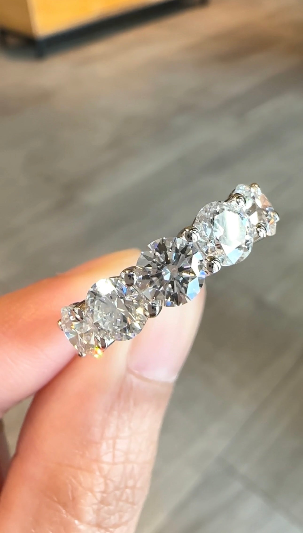 Bea Half Eternity Ring