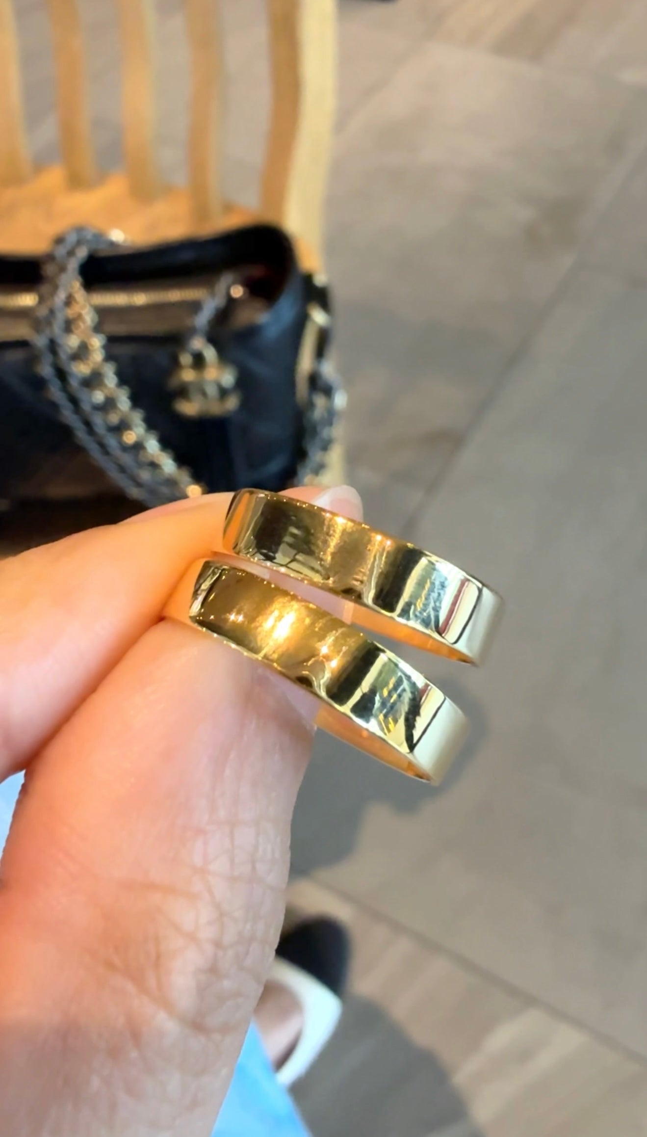 Harmony Couple Ring Set