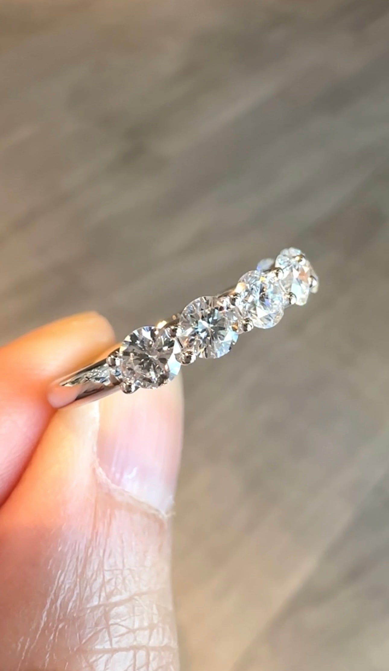 Sarah Half Eternity Ring