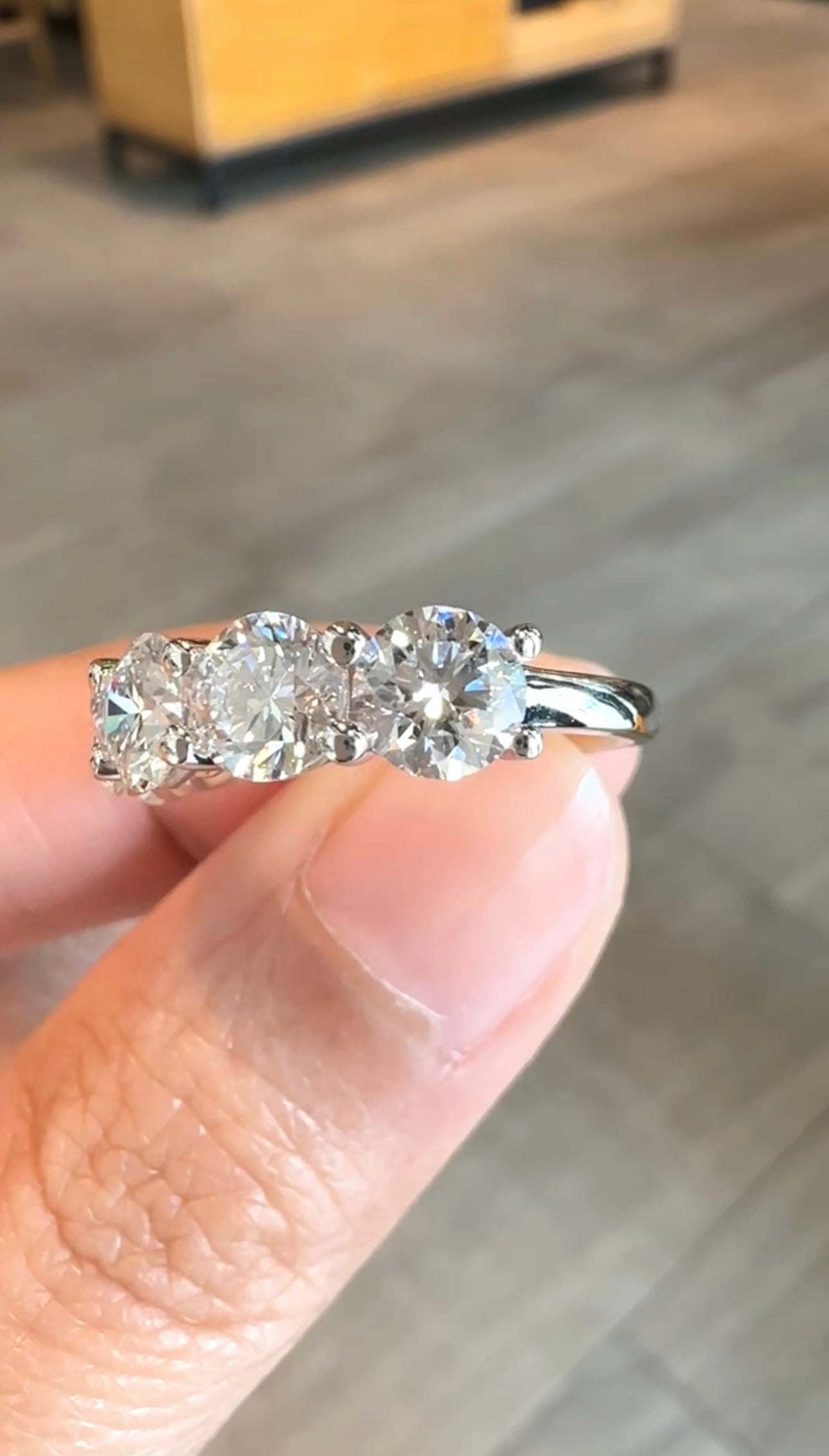 Bea Half Eternity Ring
