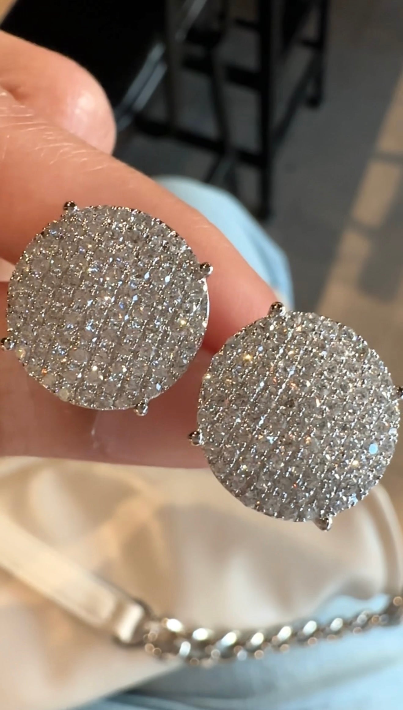 Dani Illusion Diamond Earrings