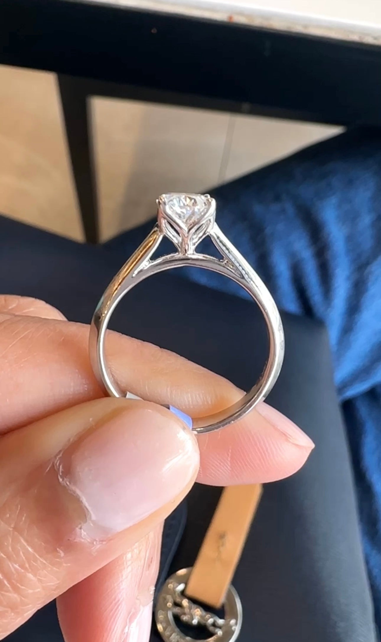 Tara Oval Diamond Ring