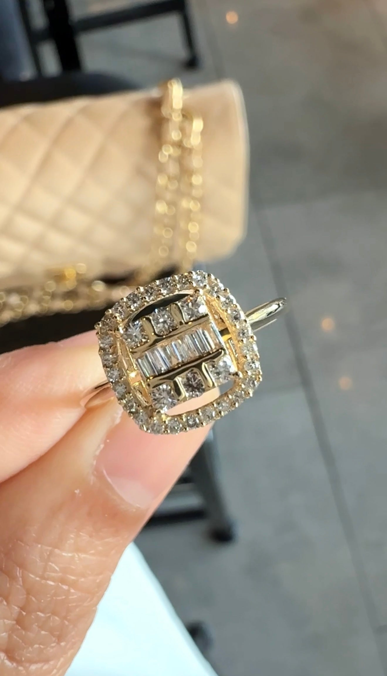 Sam Cushion Design Ring