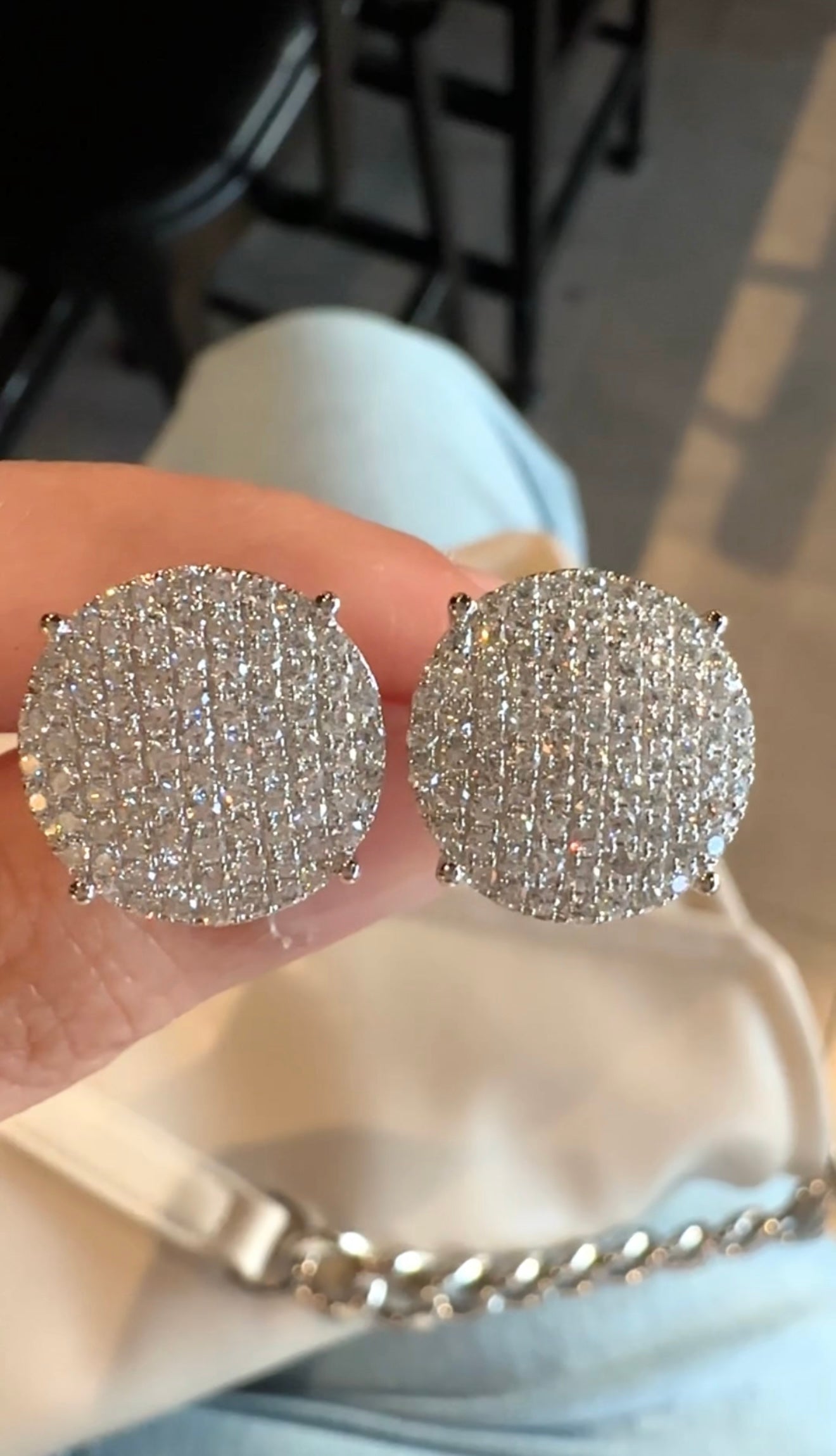 Dani Illusion Diamond Earrings