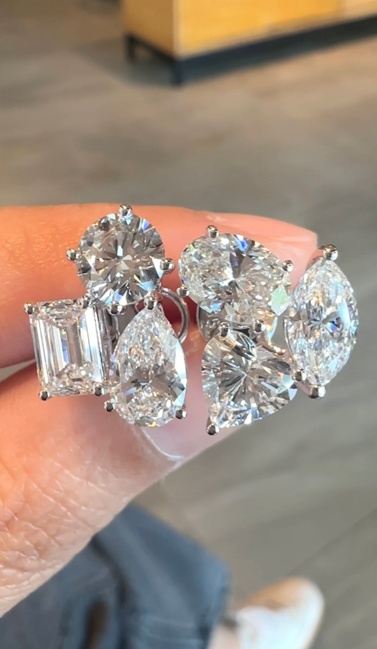 Claudia Cluster Earrings