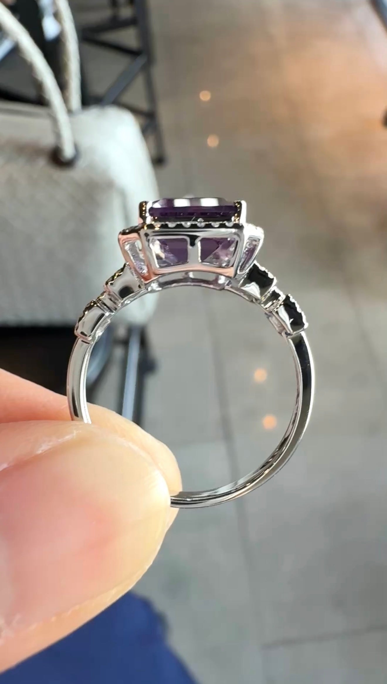 Thea Amethyst Ring
