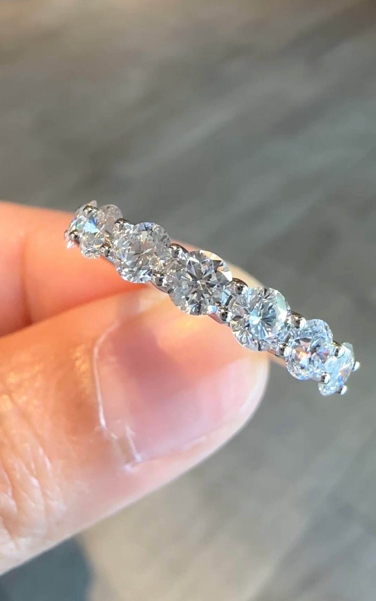 Sarah Half Eternity Ring