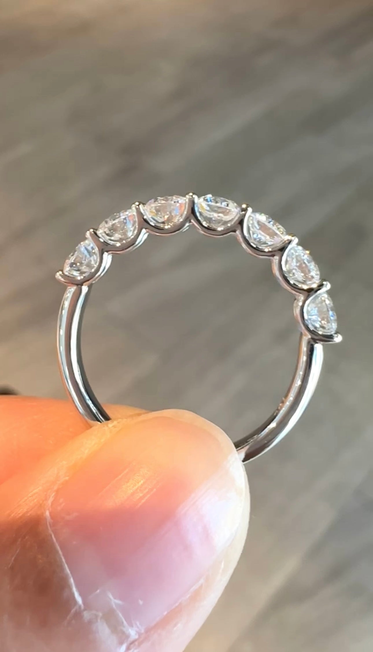 Sarah Half Eternity Ring