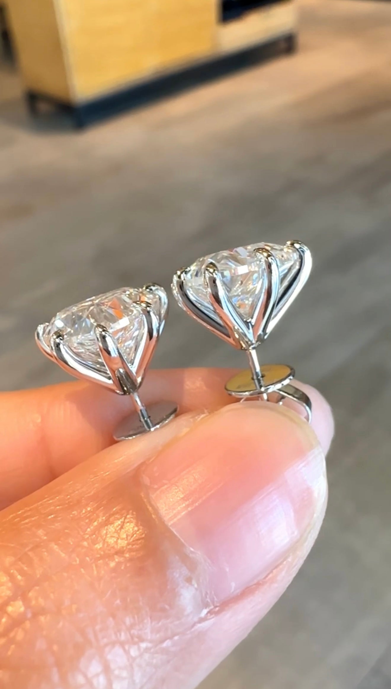 Hope 3 Carat Earrings