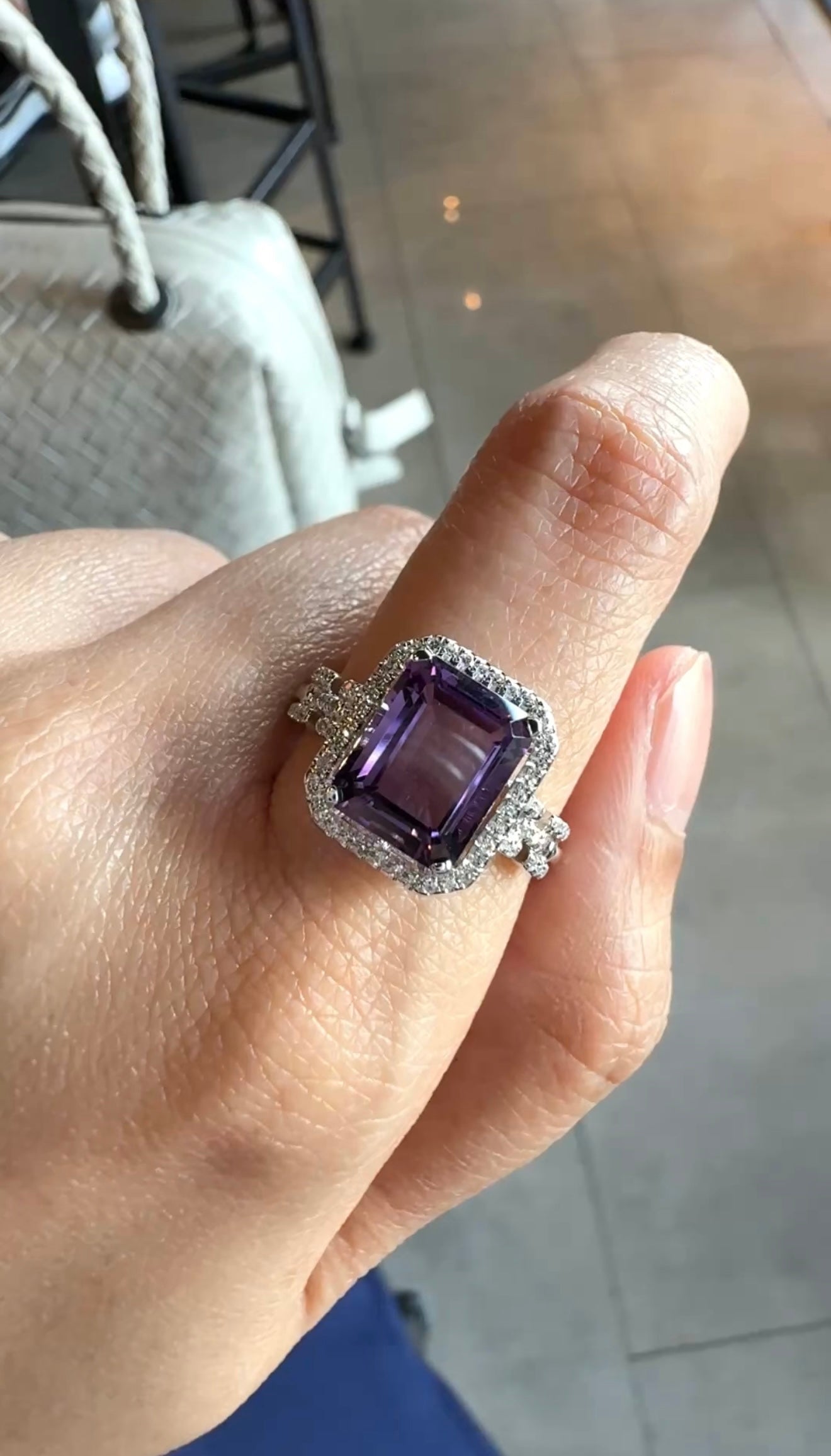Thea Amethyst Ring