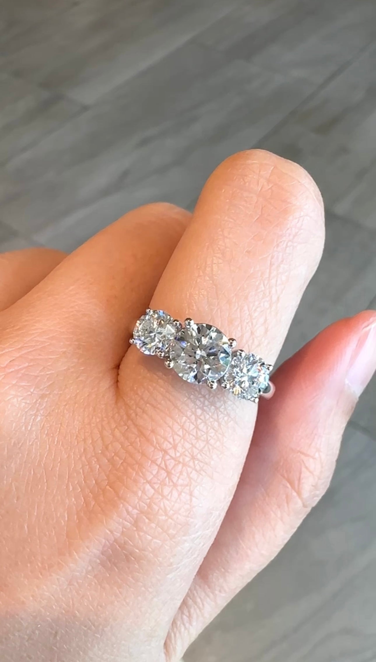 TORI Trio Diamond Ring