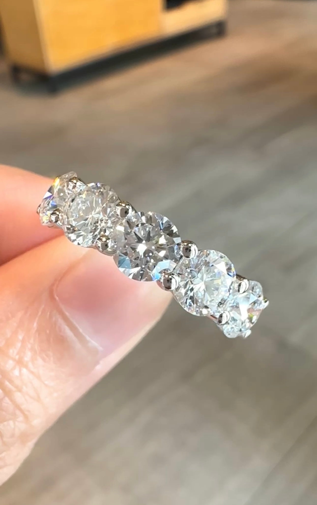 Bea Half Eternity Ring