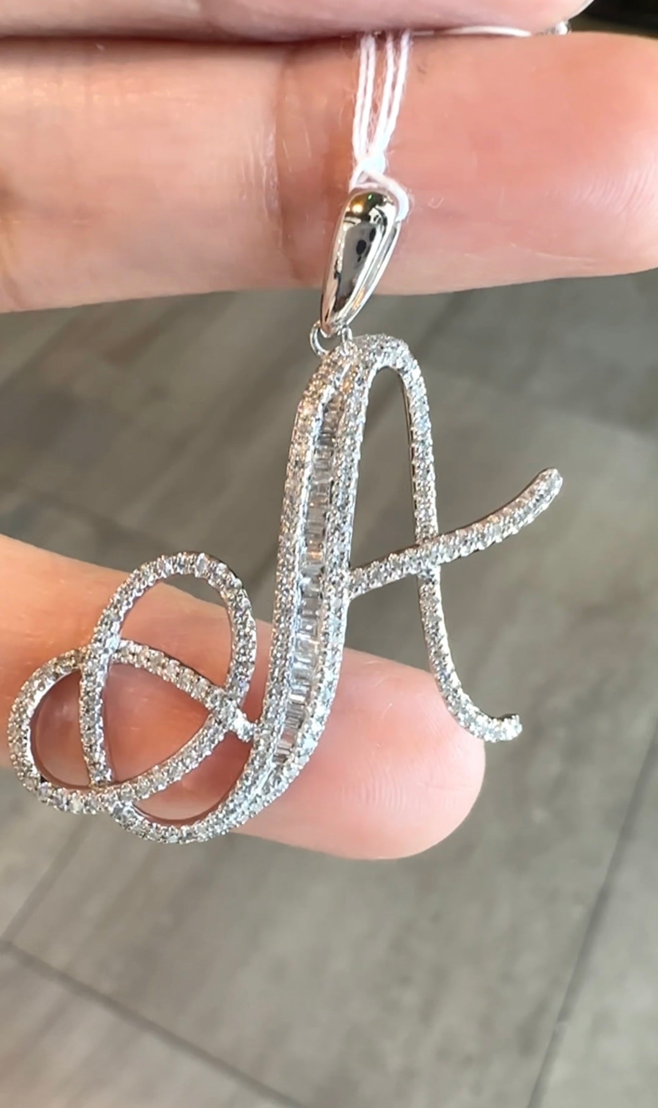 Andy Diamond Pendant