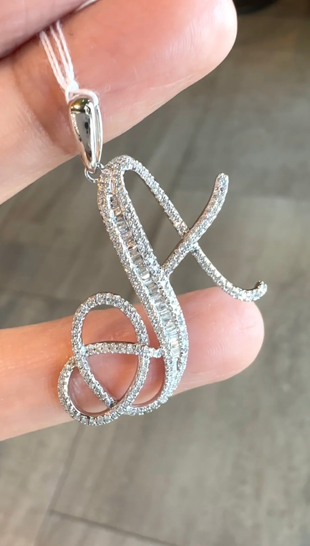 Andy Diamond Pendant