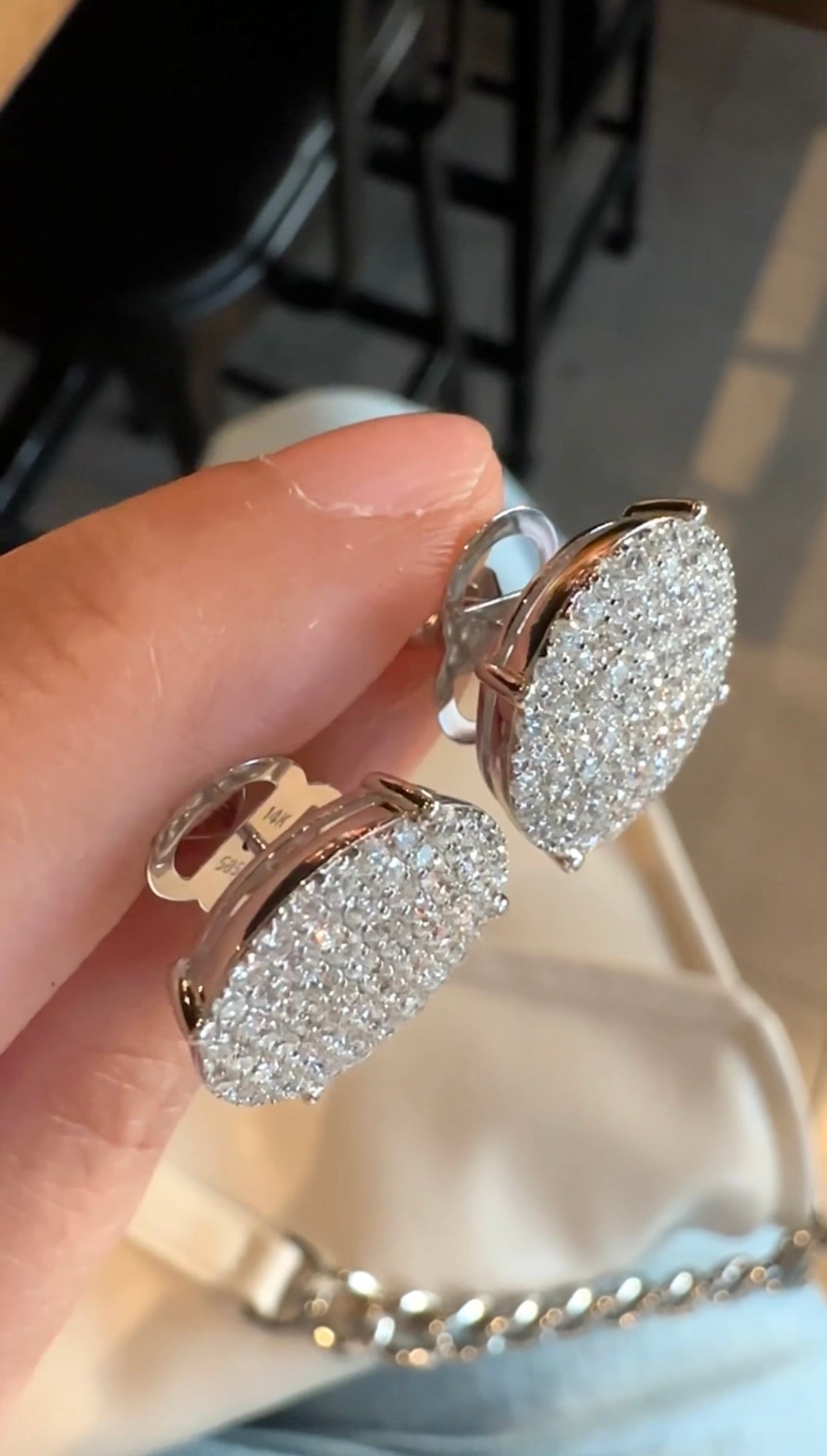 Dani Illusion Diamond Earrings