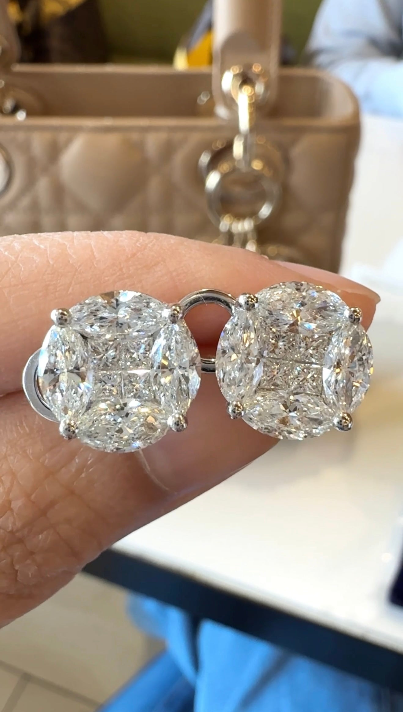 Nadine Marquis Illusion Earrings